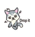 Huskies puppy(So into the cute dog)（個別スタンプ：27）