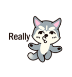 Huskies puppy(So into the cute dog)（個別スタンプ：28）