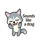 Huskies puppy(So into the cute dog)（個別スタンプ：38）