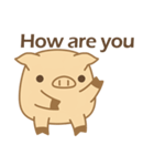 Little-Pig-Brother(Version 1_English)（個別スタンプ：1）