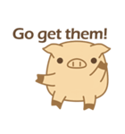 Little-Pig-Brother(Version 1_English)（個別スタンプ：10）