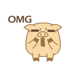 Little-Pig-Brother(Version 1_English)（個別スタンプ：28）