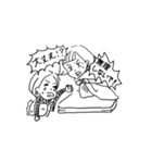 ママは必死！（個別スタンプ：3）