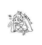 ママは必死！（個別スタンプ：22）