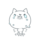 白猫ぷるぷる（個別スタンプ：7）