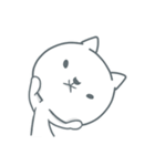白猫ぷるぷる（個別スタンプ：12）