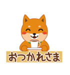 柴犬「ムサシ」3（個別スタンプ：36）