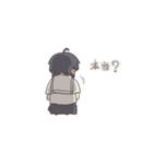みつあみとショート（個別スタンプ：26）