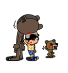 クマのオリバー（個別スタンプ：8）