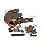 クマのオリバー（個別スタンプ：21）