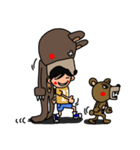 クマのオリバー（個別スタンプ：34）
