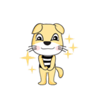 Cute Yellow Cat（個別スタンプ：2）