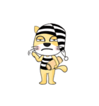 Cute Yellow Cat（個別スタンプ：7）