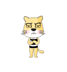 Cute Yellow Cat（個別スタンプ：30）