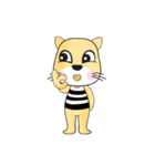 Cute Yellow Cat（個別スタンプ：31）