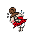 ブサカワGirlりょうこ part3（個別スタンプ：8）