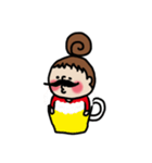 ブサカワGirlりょうこ part3（個別スタンプ：9）