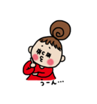 ブサカワGirlりょうこ part3（個別スタンプ：36）