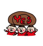 ブサカワGirlりょうこ part3（個別スタンプ：40）