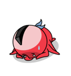 タコ侍とイカ忍者（個別スタンプ：9）