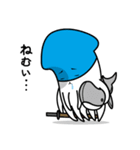タコ侍とイカ忍者（個別スタンプ：27）
