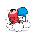 タコ侍とイカ忍者（個別スタンプ：39）