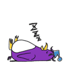 なすペングウィン（個別スタンプ：3）