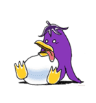 なすペングウィン（個別スタンプ：28）