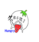 Pretty sticker of strawberry daifuku（個別スタンプ：5）