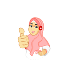 Hijab Muslim Girl - Fona（個別スタンプ：5）