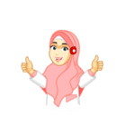 Hijab Muslim Girl - Fona（個別スタンプ：6）