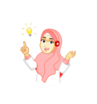 Hijab Muslim Girl - Fona（個別スタンプ：12）