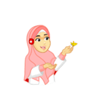 Hijab Muslim Girl - Fona（個別スタンプ：26）