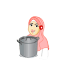 Hijab Muslim Girl - Fona（個別スタンプ：28）