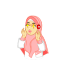 Hijab Muslim Girl - Fona（個別スタンプ：29）