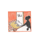 おふじさんとあかねさんときなこ（個別スタンプ：3）
