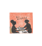 おふじさんとあかねさんときなこ（個別スタンプ：39）