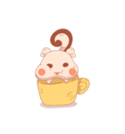 The squirrel "Mallow"（個別スタンプ：4）