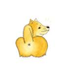 ムチムチ柴犬のこじろう君。（個別スタンプ：24）