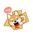 HappinessShiba - Gifaye and Limon（個別スタンプ：35）