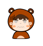 Cute Bear 'J'（個別スタンプ：20）