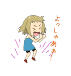 天然ハイテンション女子（個別スタンプ：12）