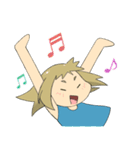 天然ハイテンション女子（個別スタンプ：17）