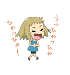 天然ハイテンション女子（個別スタンプ：21）