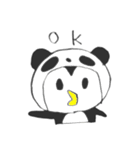パンダペンギン（個別スタンプ：8）