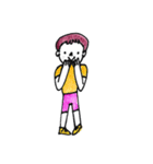 5歳のもんちゃん（個別スタンプ：14）