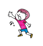 5歳のもんちゃん（個別スタンプ：18）