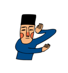 red nose boy（個別スタンプ：34）