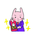 ☆うさぎとねこ☆（個別スタンプ：2）