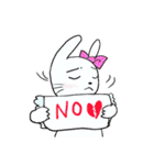 ☆うさぎとねこ☆（個別スタンプ：9）